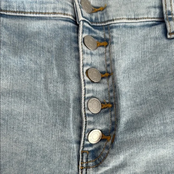 Banana Republic Blue Flare Wide Leg Jeans NEW size 16 - Picture 3 of 4